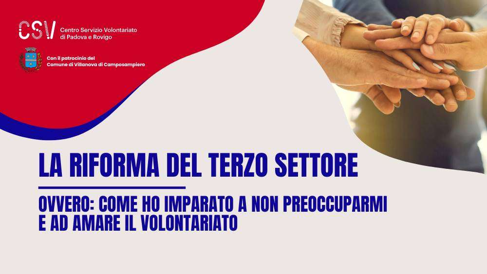 Terzo Settore; Riforma