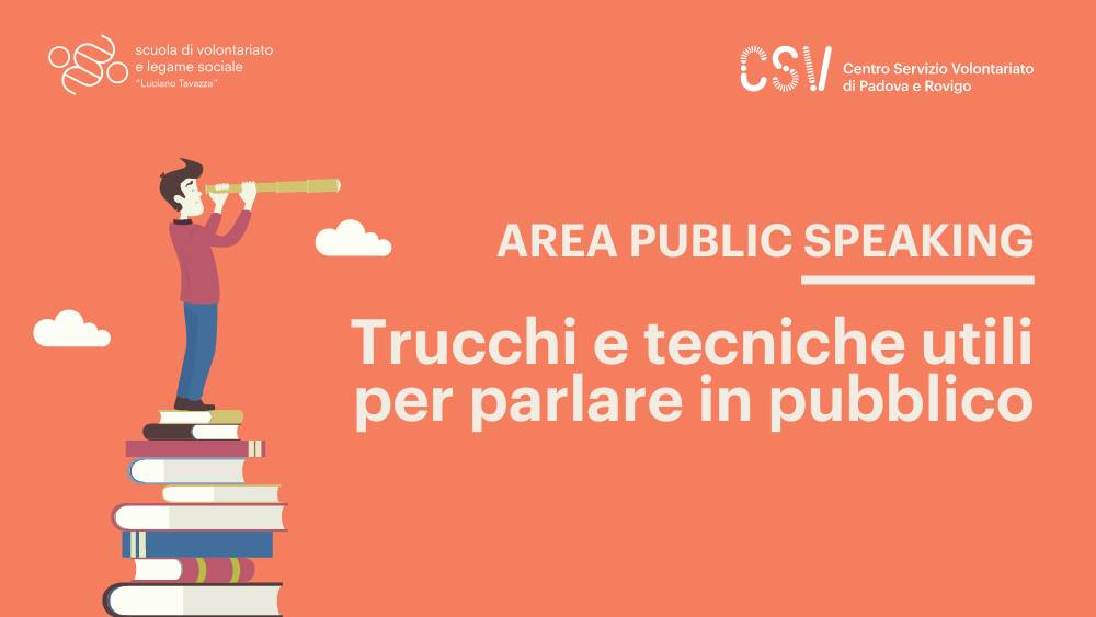 public speaking; corso; formazione