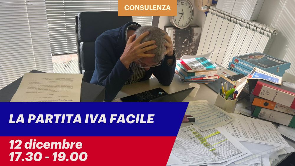 Incontro online dedicato agli Enti del Terzo Settore che desiderano comprendere meglio l’obbligo di apertura della partita IVA