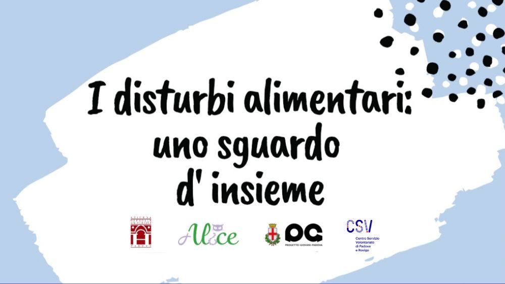 Il progetto che porta gli incontri sui Disturbi dell'Alimentazione di Ali di Vita con progetto Giovani Padova prosegue nel 2025