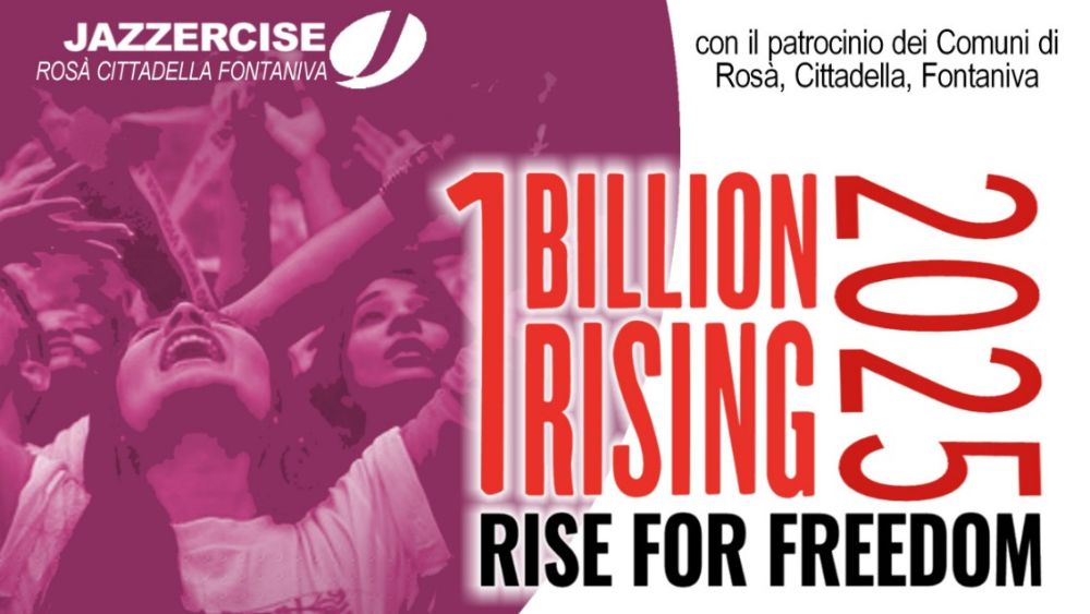 Il team di Jazzercise scende in piazza per dire NO alla violenza sulle donne, aderendo alla campagna mondiale "One Billion Rising"