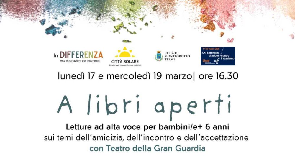 A libri aperti - Letture ad alta voce per bambini/e